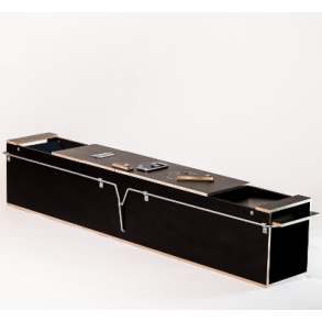 Gennemgangsf�lde - m�r og mink - 119x28x27cm