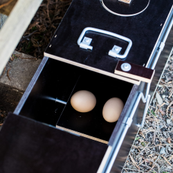 Gennemgangsf�lde - m�r og mink - 99x19x24cm